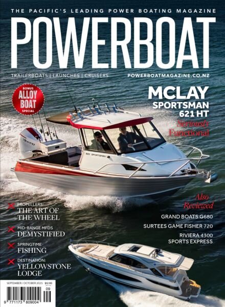 Pacific PowerBoat – September-October 2025 Cover