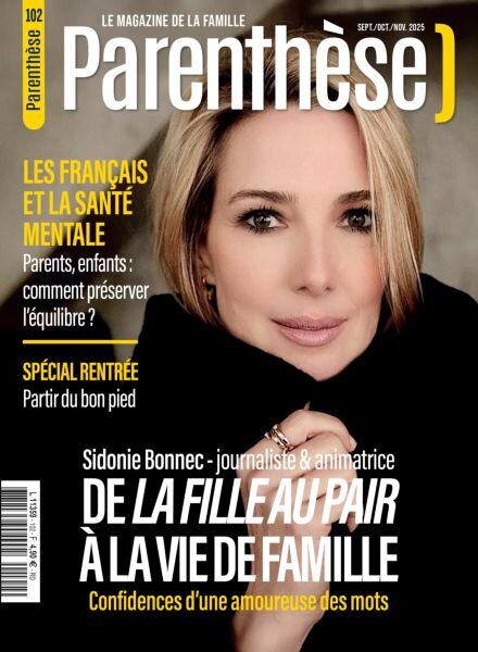 Parenthese – Septembre-Octobre-Novembre 2025 Cover