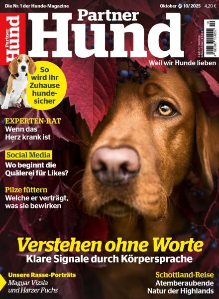 Partner Hund – Oktober 2025 Cover