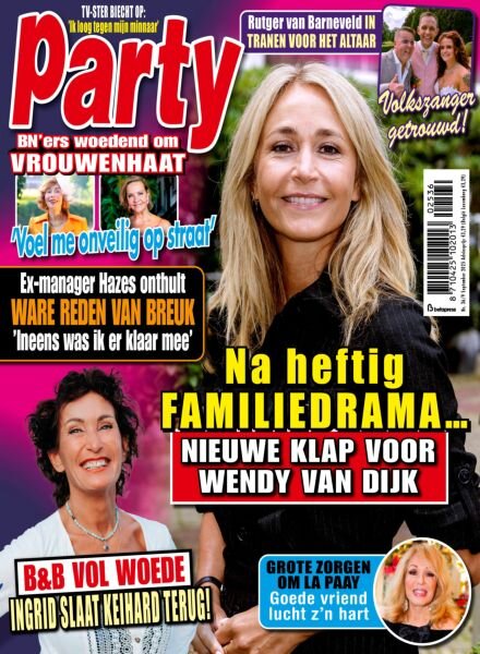 Party Netherlands – 3 September 2025 Cover