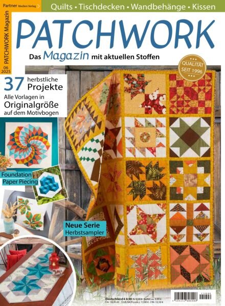Patchwork Magazin – September 2025 Cover