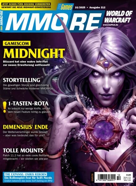 PC Games MMORE – Oktober 2025 Cover