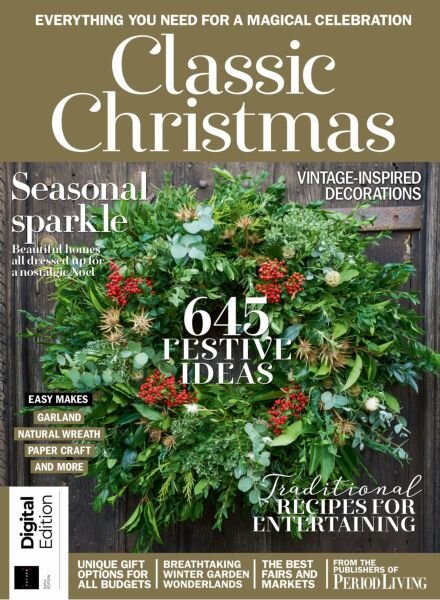 Period Living Presents – Classic Christmas – 6th Edition – September 2025 Cover