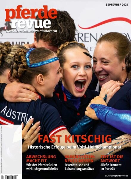 Pferderevue – September 2025 Cover