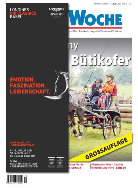 PferdeWoche – 24 September 2025 Cover