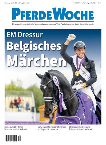 PferdeWoche – 3 September 2025 Cover