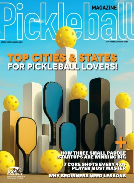 Pickleball Magazine – September-October 2025 Cover