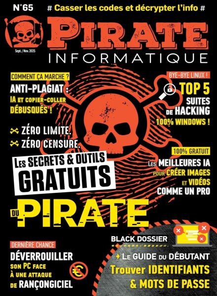 Pirate Informatique – Septembre-Novembre 2025 Cover