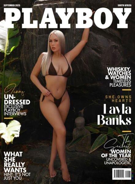 Playboy South Africa – September 2025 Cover