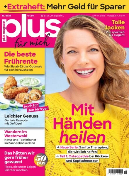Plus Magazin – Oktober 2025 Cover