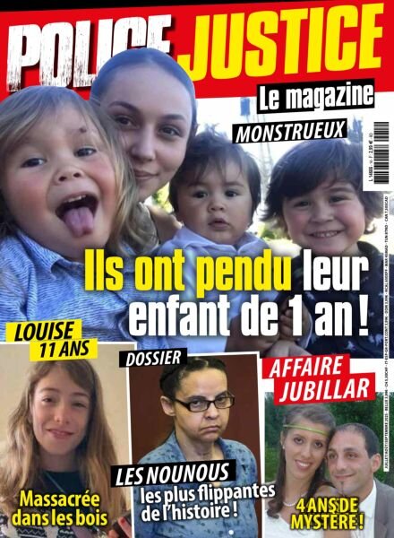 Police Justice le Magazine – Juillet-Aout-Septembre 2025 Cover