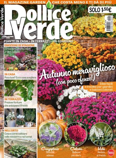 Pollice Verde – Ottobre-Novembre 2025 Cover