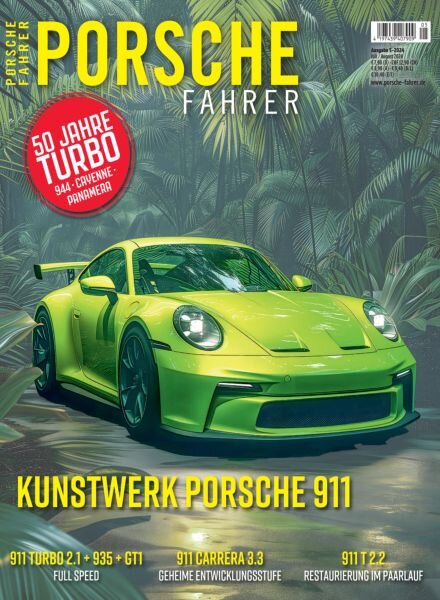 Porsche Fahrer – Juli-August 2024 Cover