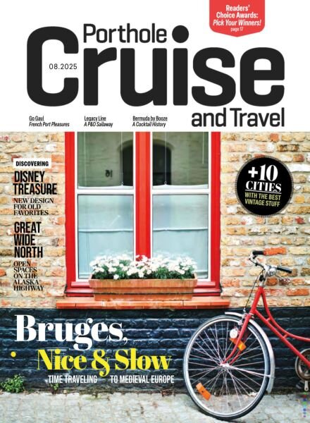 Porthole Cruise and Travel – August 2025 Cover