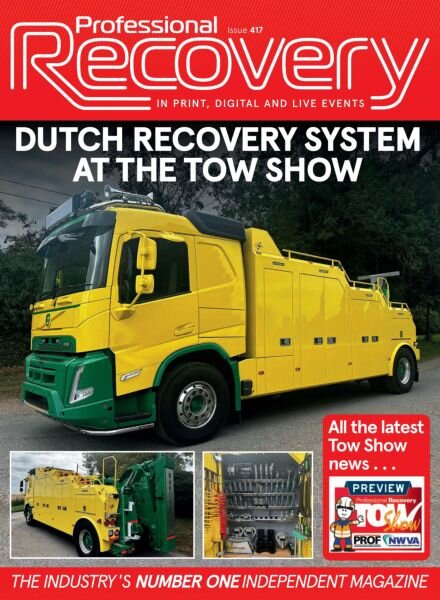 Professional Recovery Magazine – Issue 417 – September 2025 Cover