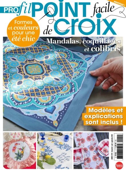 Profil Facile Point de Croix – Aout-Septembre 2025 Cover