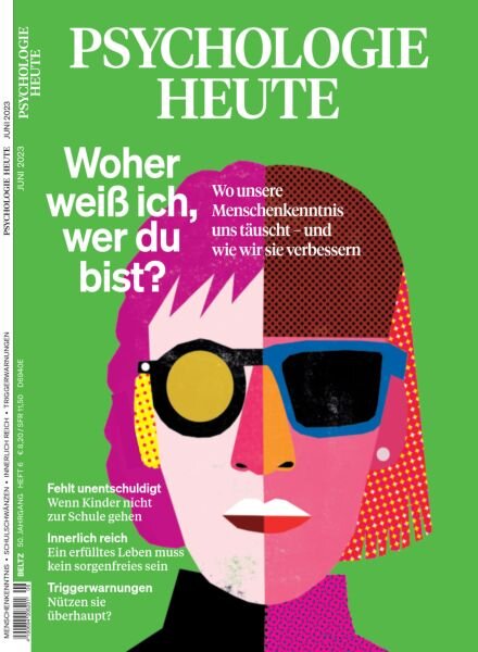 Psychologie Heute – Juni 2023 Cover