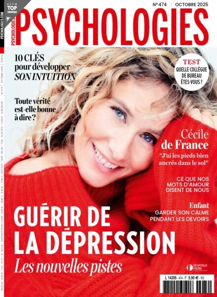 Psychologies France – Octobre 2025 Cover