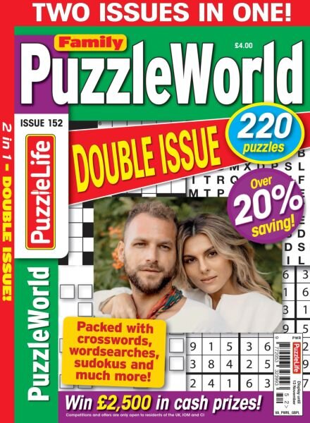 Puzzle World – September 2025 Cover