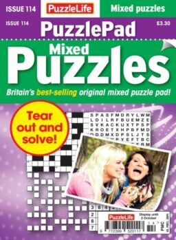 PuzzleLife PuzzlePad Puzzles – September 2025