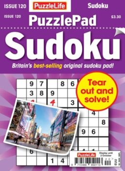 PuzzleLife PuzzlePad Sudoku – September 2025
