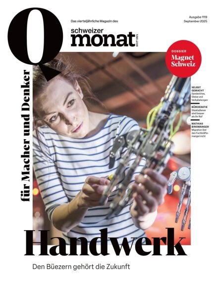Q by Schweizer Monat – September 2025 Cover