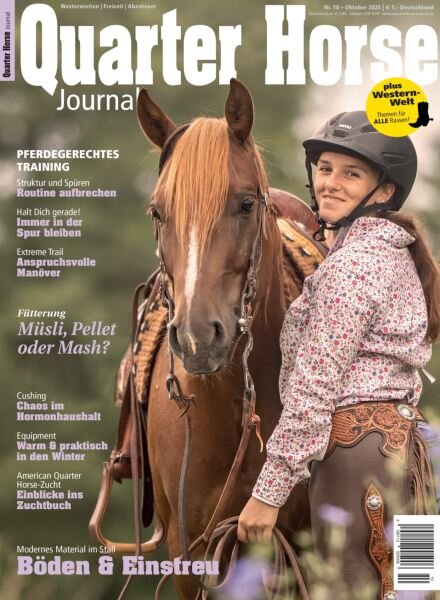 Quarter Horse Journal – Oktober 2025 Cover