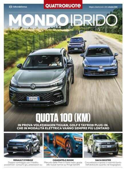 Quattroruote Italia Allegati – Settembre 2025 Cover