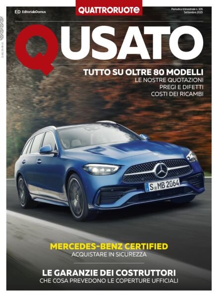 Quattroruote Italia Speciali – Settembre 2025 Cover