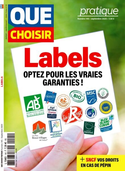 Que Choisir Pratique – Septembre 2025 Cover