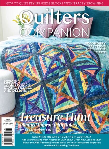 Quilters Companion – Issue 135 2025 Cover