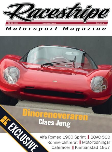 Racestripe Magazine – September 2025 Cover