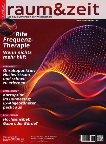 Raum&Zeit – August 2025 Cover
