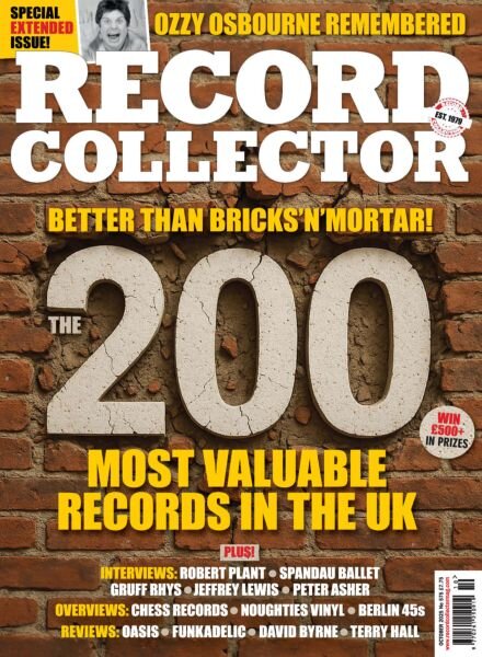 Record Collector – Issue 575 2025 Cover