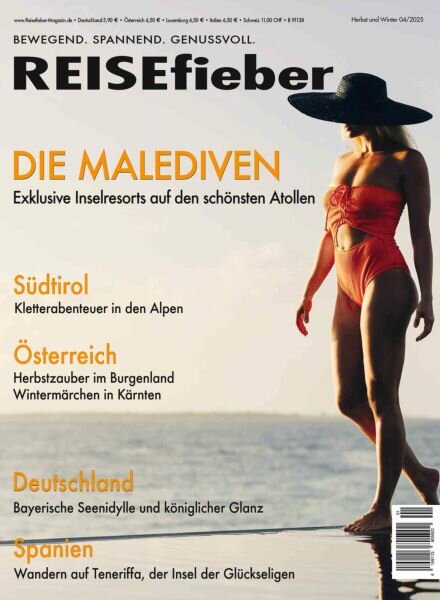 Reisefieber – Herbst-Winter 2025 Cover