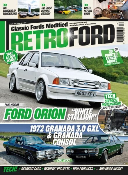 Retro Ford – October 2025 Cover