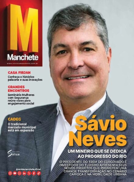 Revista Manchete – Agosto 2025 Cover