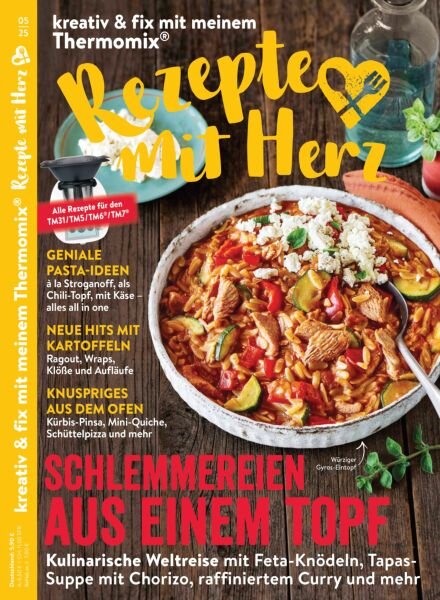 Rezepte mit Herz – September-Oktober 2025 Cover