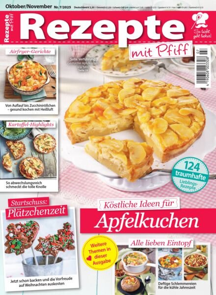 Rezepte mit Pfiff – Oktober-November 2025 Cover