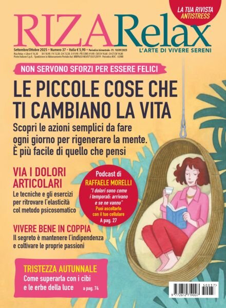 Riza Relax – Settembre 2025 Cover