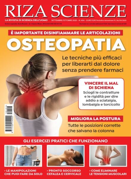Riza Scienze – Settembre 2025 Cover