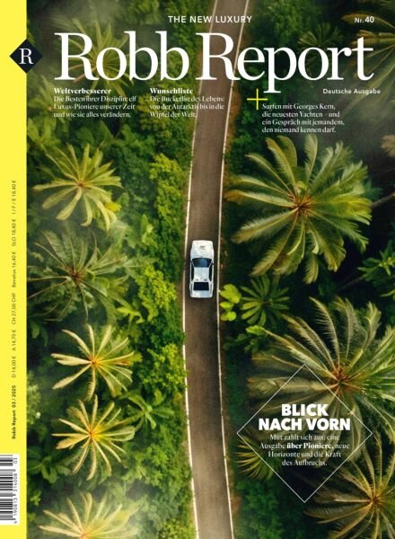 Robb Report Germany – September 2025 Cover