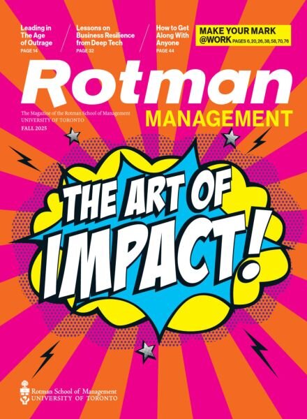 Rotman Management – Fall 2025 Cover