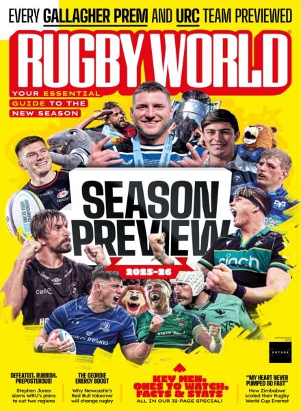 Rugby World – November 2025 Cover