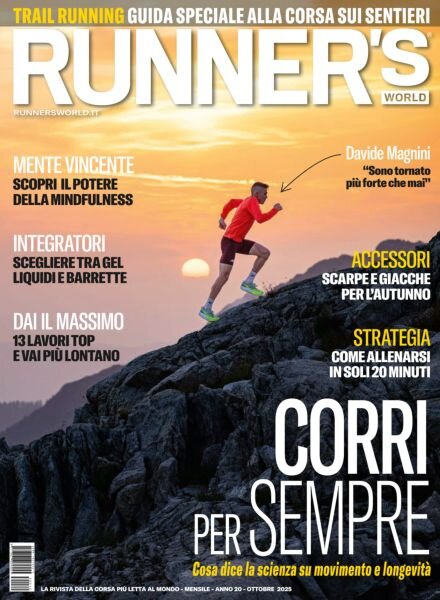 Runner’s World Italia – Ottobre 2025 Cover