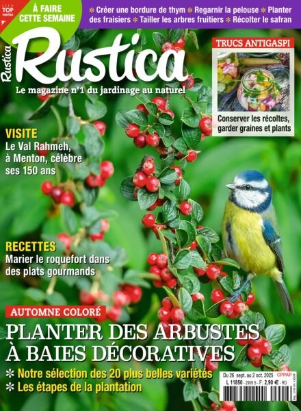 Rustica – 26 Septembre 2025 Cover