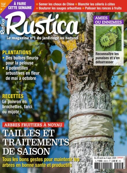Rustica – 29 Aout 2025 Cover