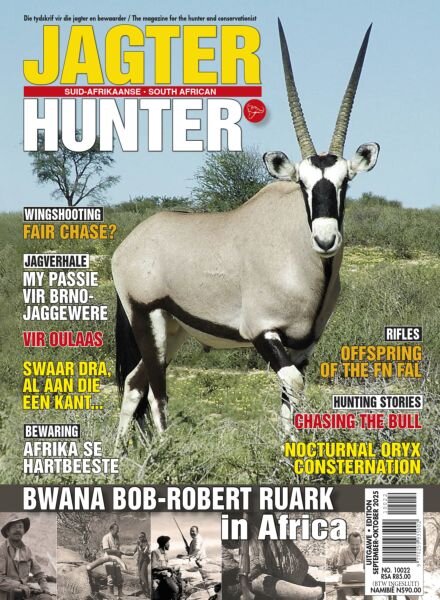 SA Hunter Jagter – September-October 2025 Cover