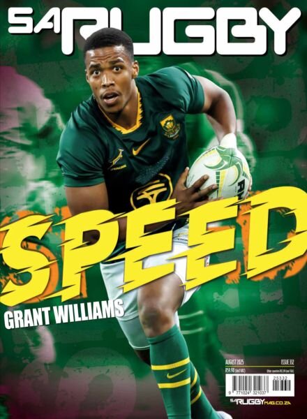 SA Rugby – August 2025 Cover