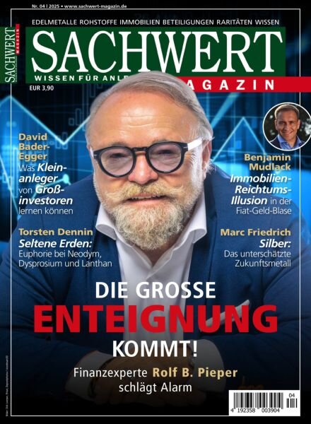 Sachwert Magazin – 1 September 2025 Cover